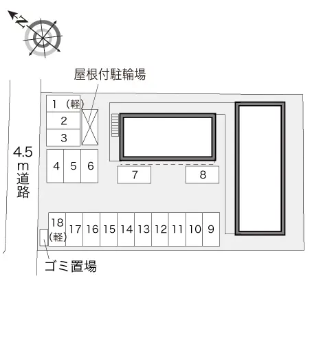 ★手数料０円★伊勢市宇治浦田２丁目　月極駐車場（LP）